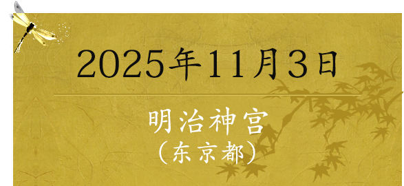 2025年11月3日 明治神宫（东京都）